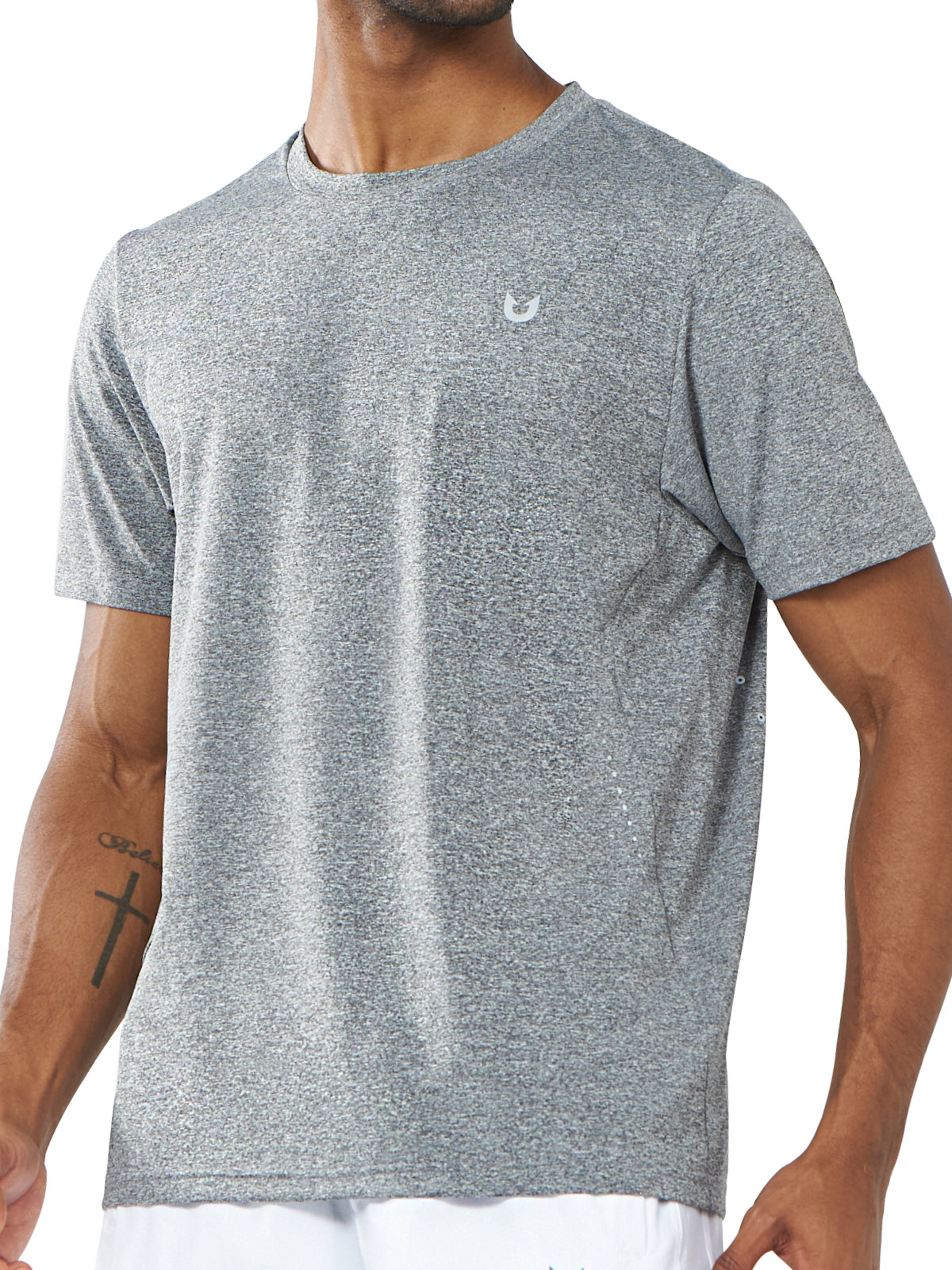 Men's Athletic Shirts Workout Short Sleeve