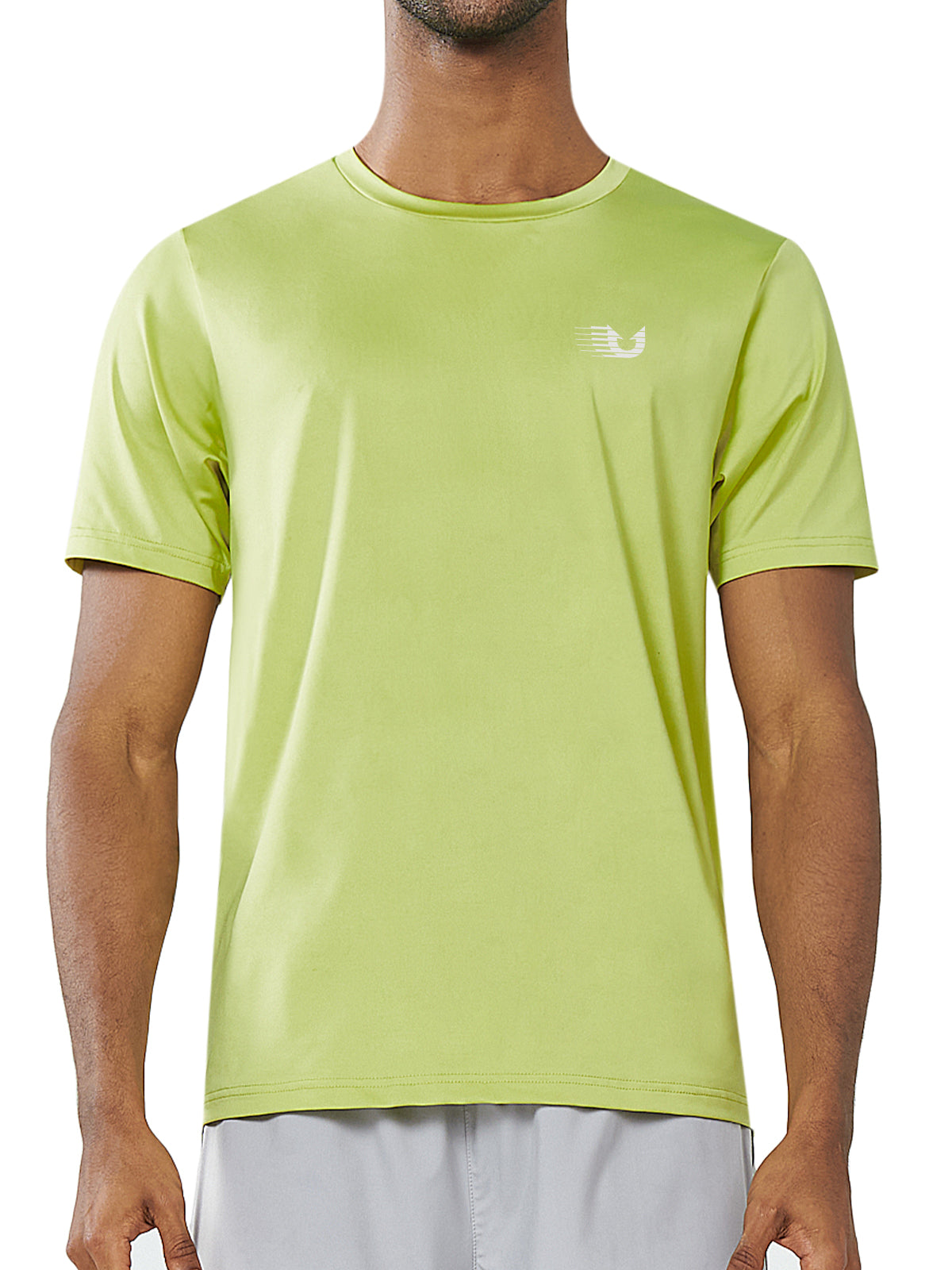 Men's Workout Sweat Wicking Short Sleeve Shirts