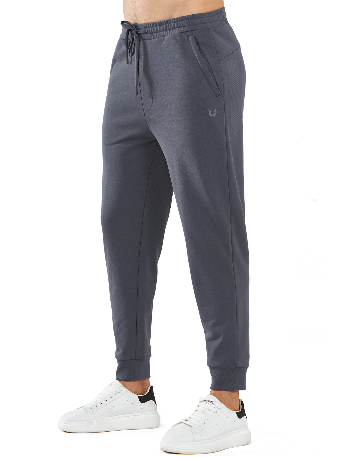 Men's Cotton Pants Spandex Running Athletic Works Sweatpants