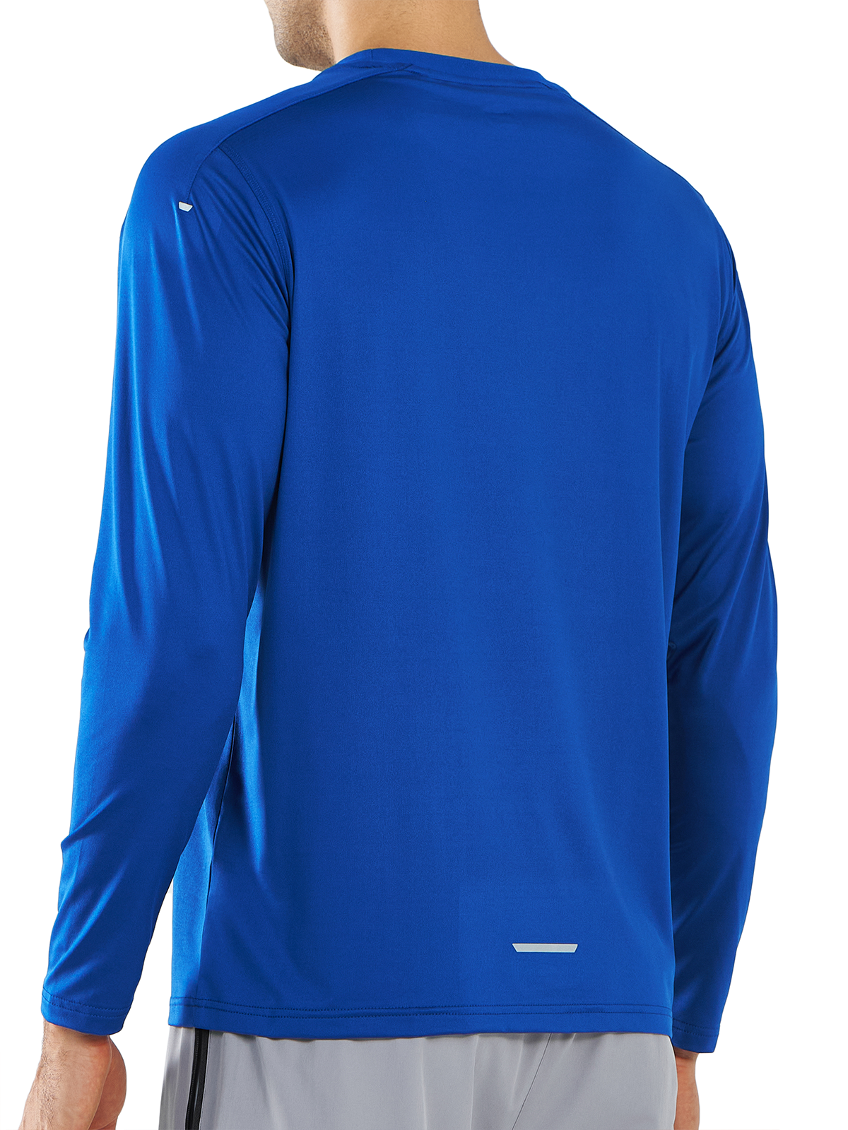 Men's Long Sleeve Running Shirts Gym Quick Dry Tops