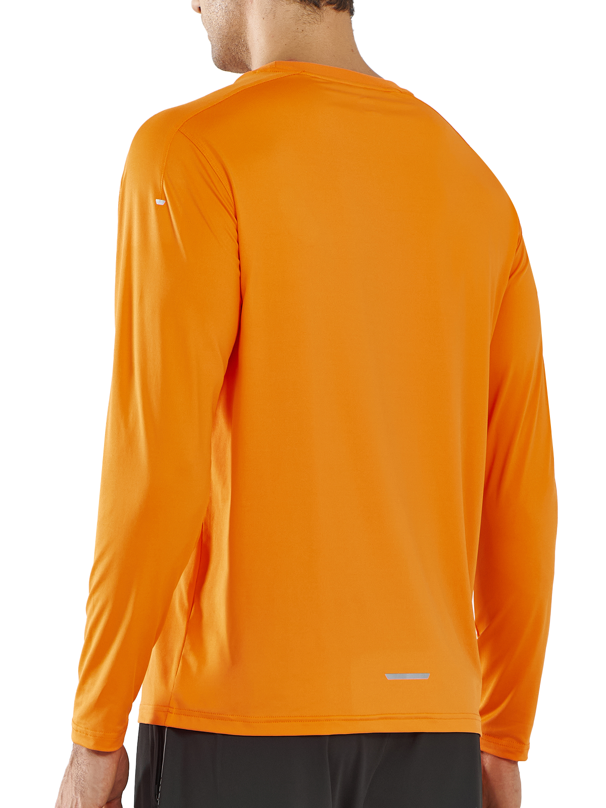 Men's Long Sleeve Running Shirts Gym Quick Dry Tops