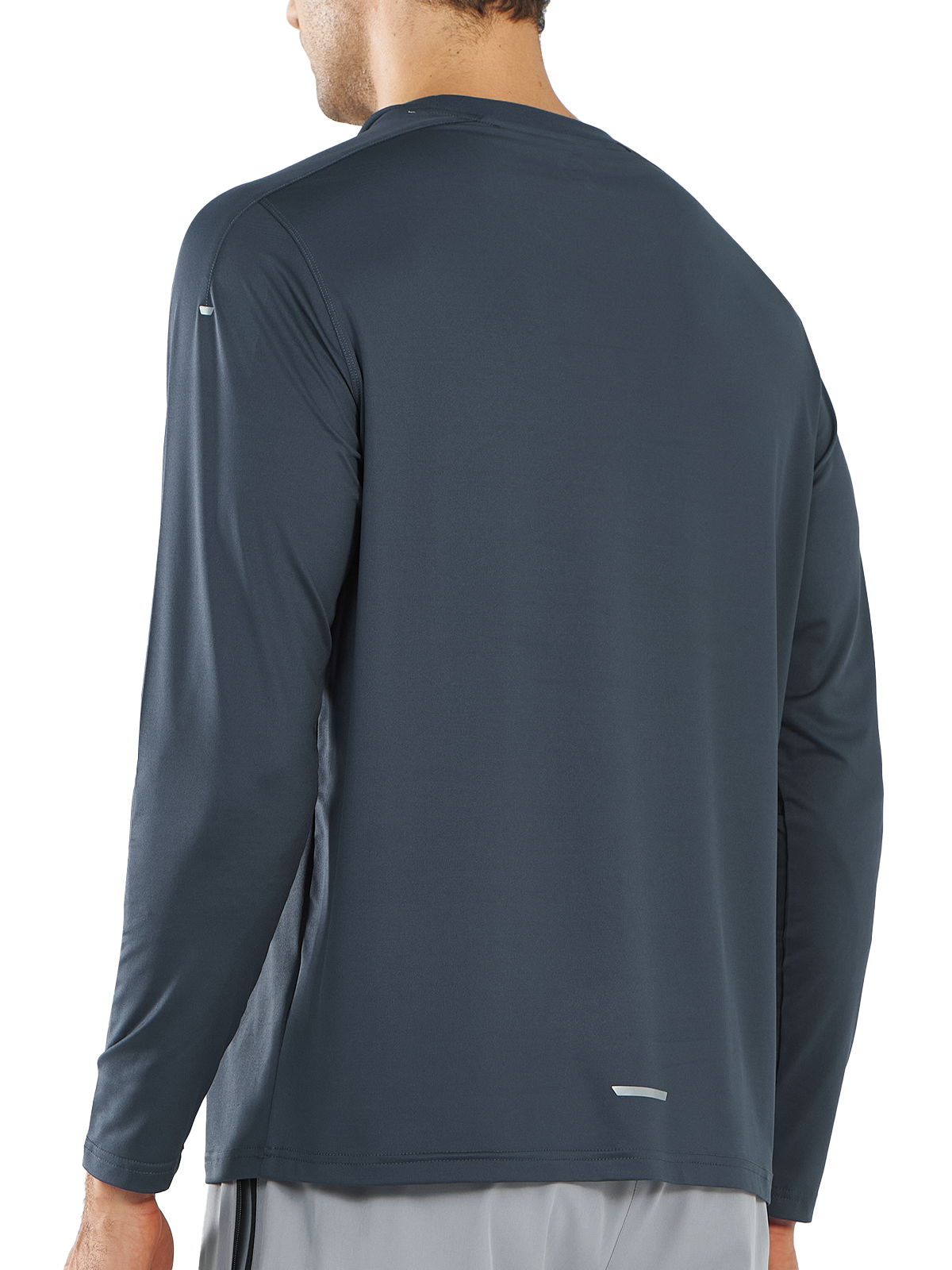 Men's Long Sleeve Running Shirts Gym Quick Dry Tops