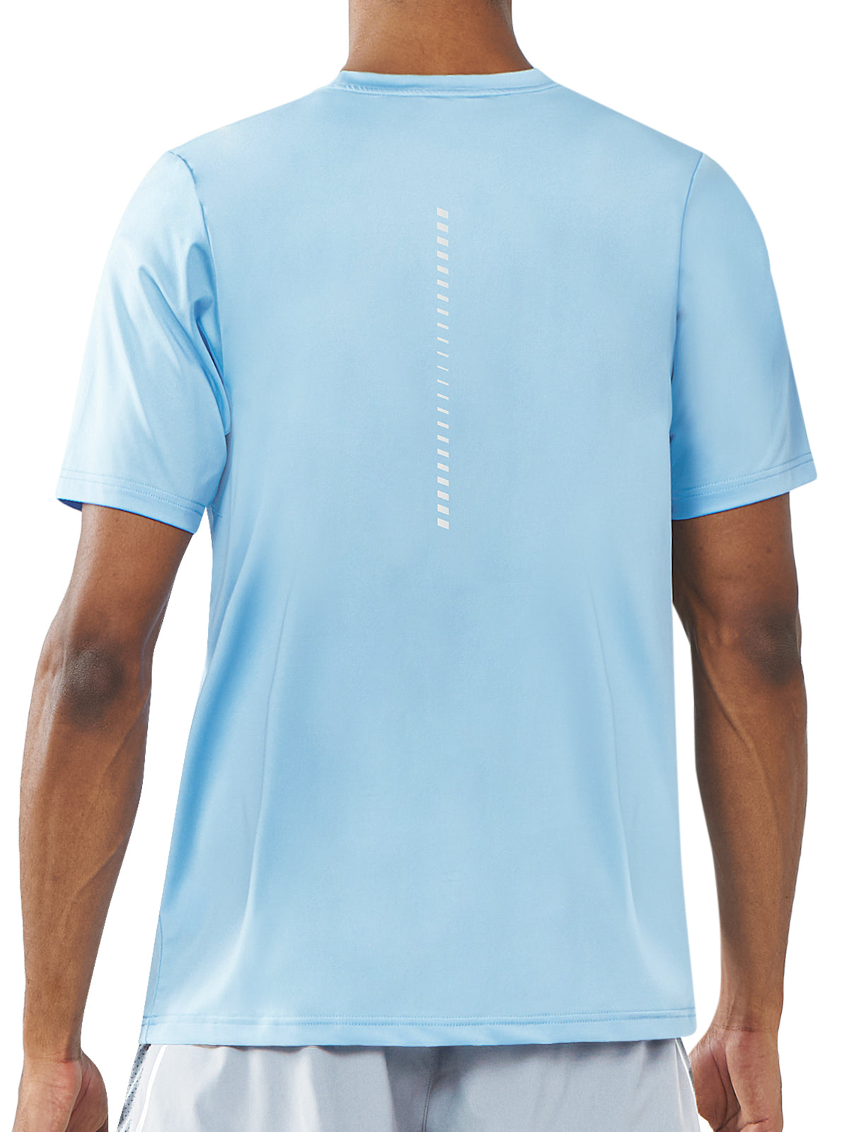 Men's Workout Sweat Wicking Short Sleeve Shirts