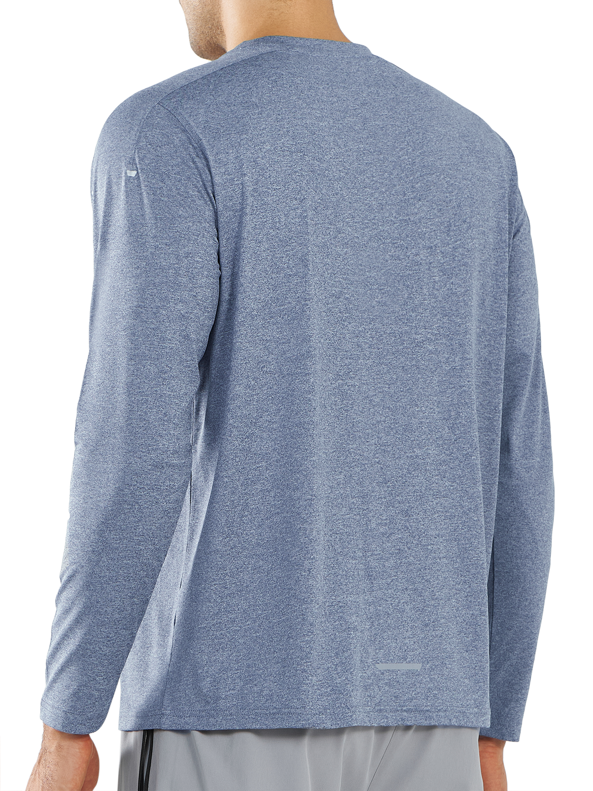 Men's Long Sleeve Running Shirts Gym Quick Dry Tops