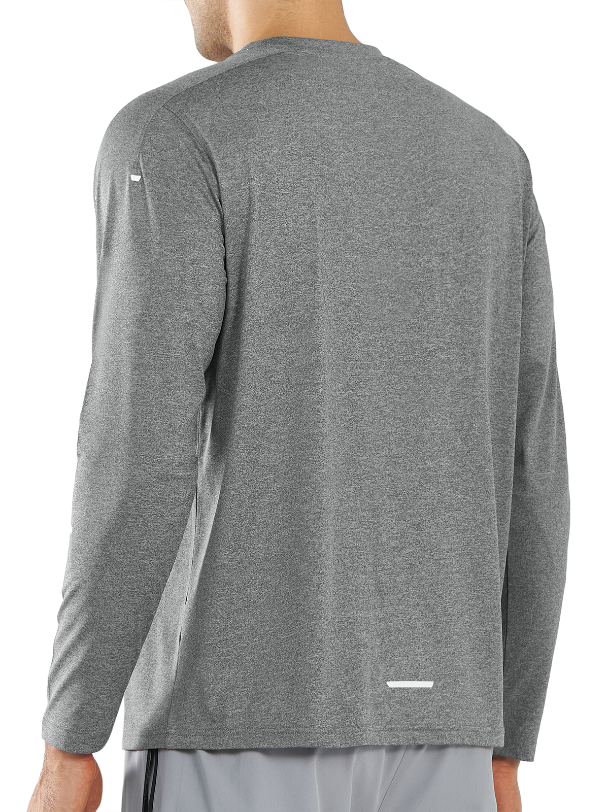 Men's Long Sleeve Running Shirts Gym Quick Dry Tops