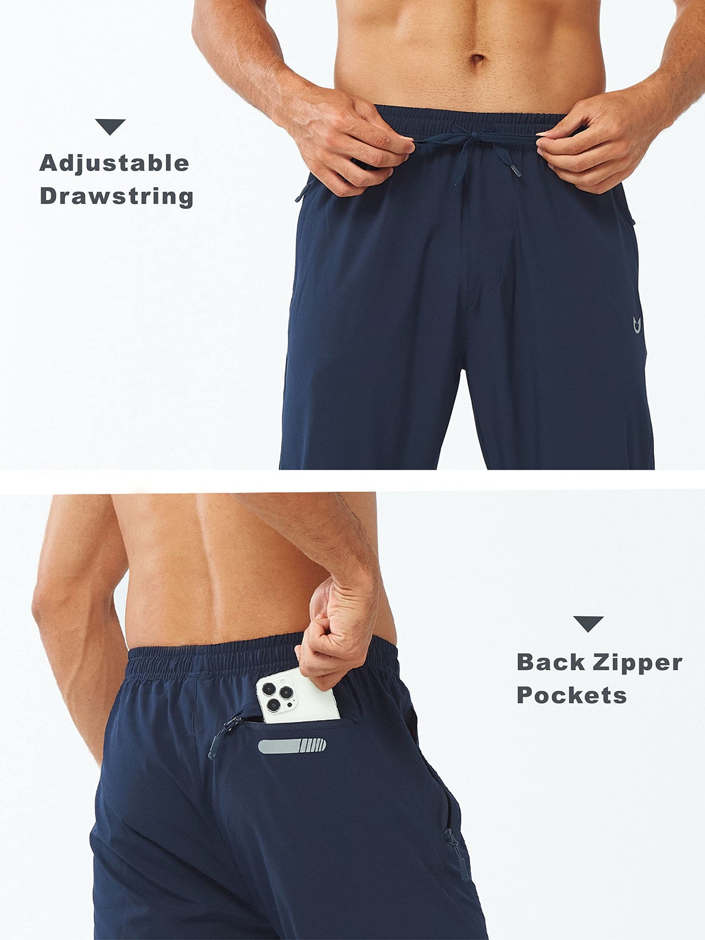 Men's Lightweight Sweatpants Lounge Pants with Pockets