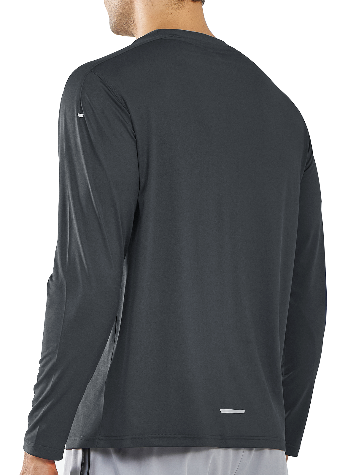 Men's Long Sleeve Running Shirts Gym Quick Dry Tops