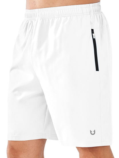 Men's Workout Sweat Shorts With Pockets Biker Cycling Shorts