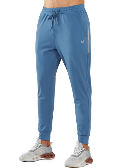 Men's Sweatpants with Zipper Pockets Workout Joggers