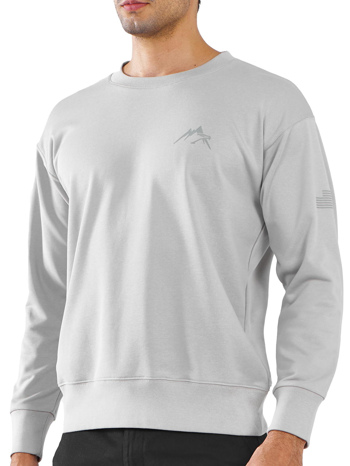 Men's Crewneck Sweatshirt Long Sleeve Casual Tops
