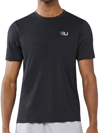 Men's Workout Sweat Wicking Short Sleeve Shirts