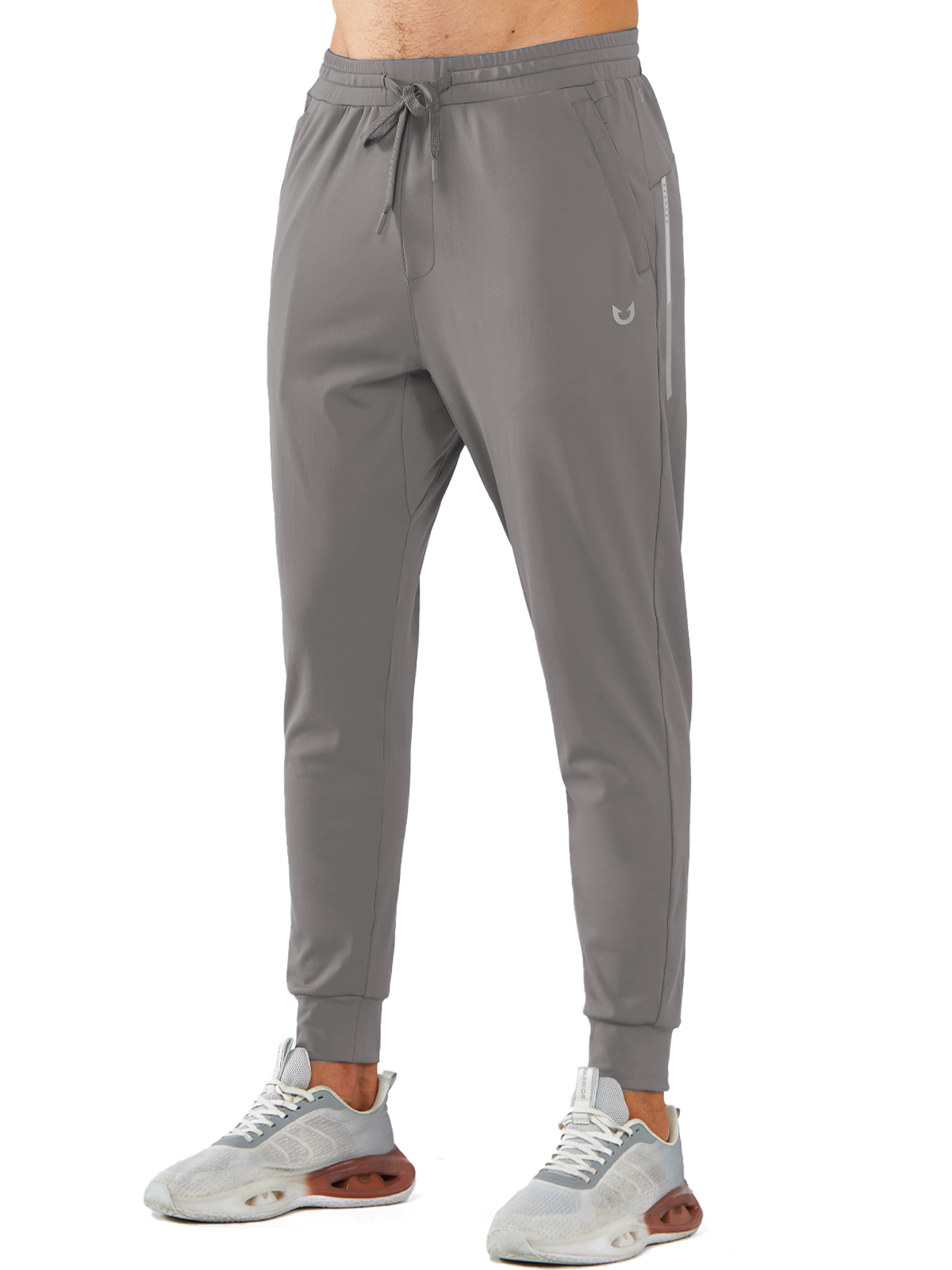 Men's Sweatpants with Zipper Pockets Workout Joggers