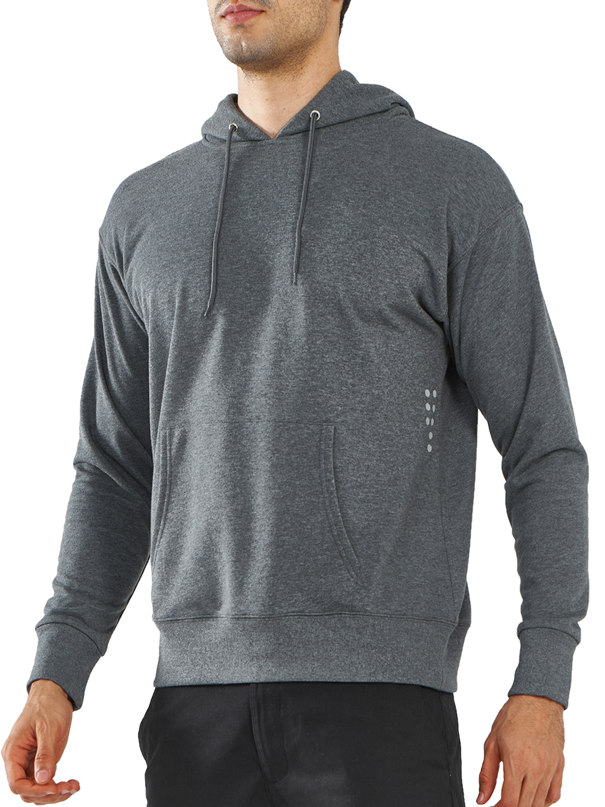 Men's Cotton Hoodies Drawstring Long Sleeve Casual Sweatshirts