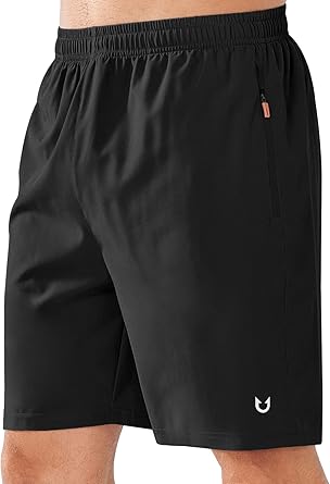 Men's Workout Sweat Shorts With Pockets Biker Cycling Shorts