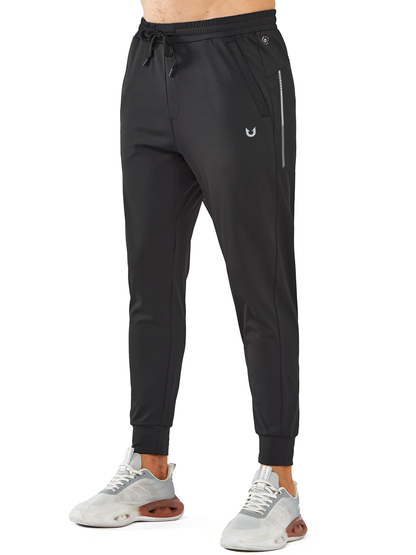 Men's Sweatpants with Zipper Pockets Workout Joggers