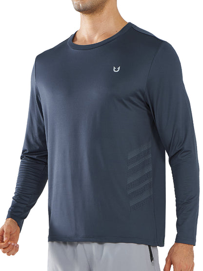 Men's Fishing Shirts Moisture Wicking Long Sleeve For Men