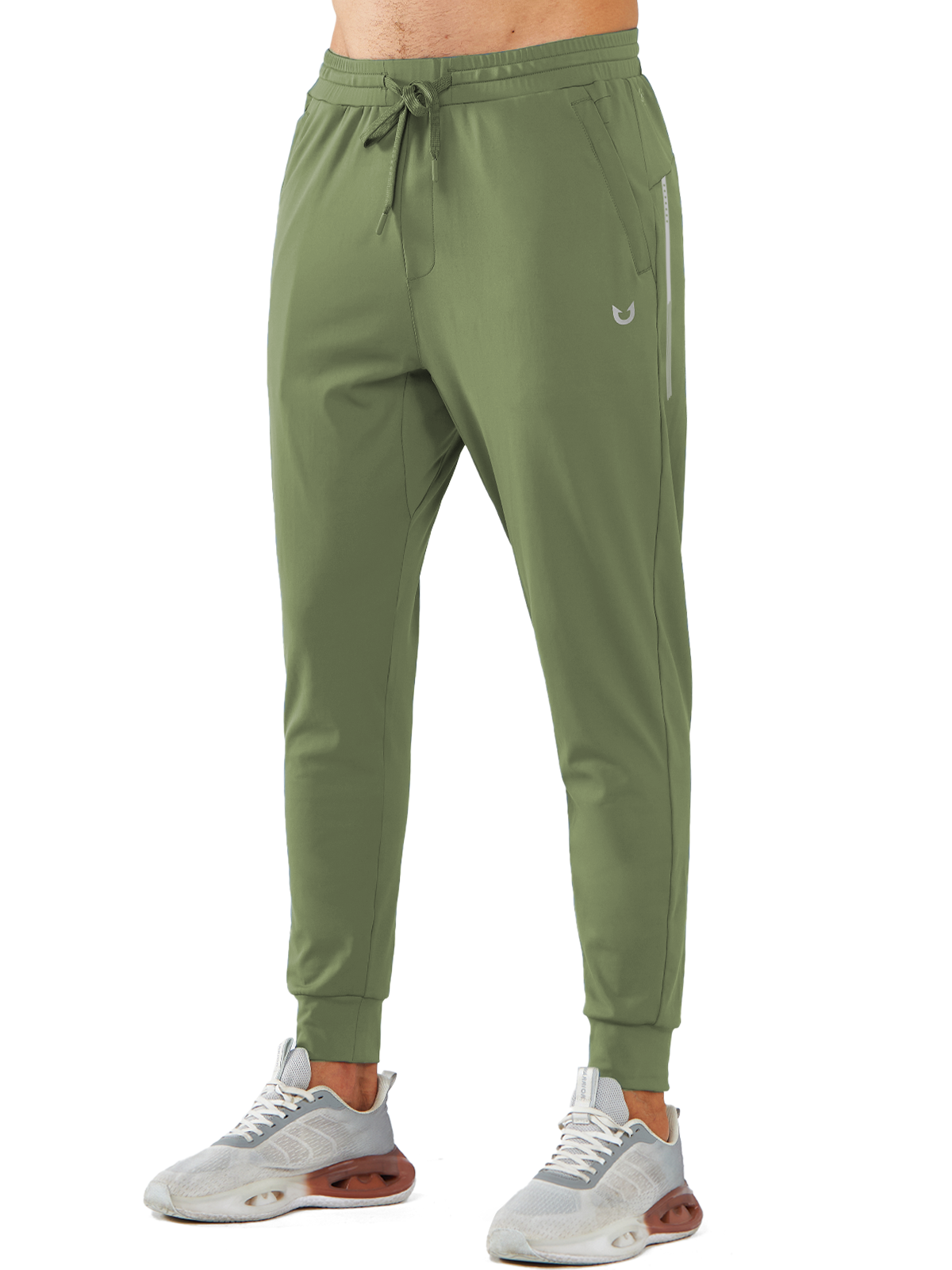 Men's Sweatpants with Zipper Pockets Workout Joggers