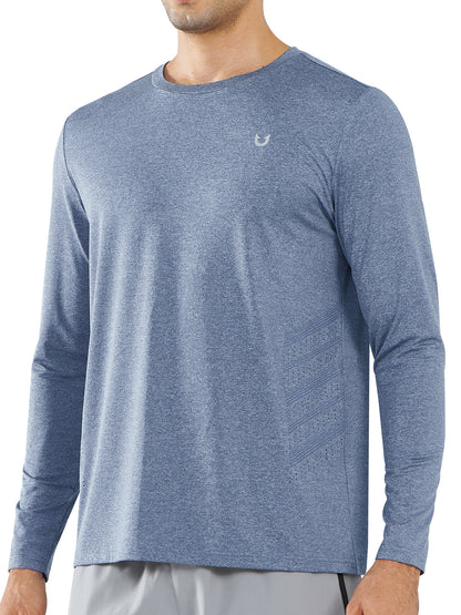 Men's Fishing Shirts Moisture Wicking Long Sleeve For Men