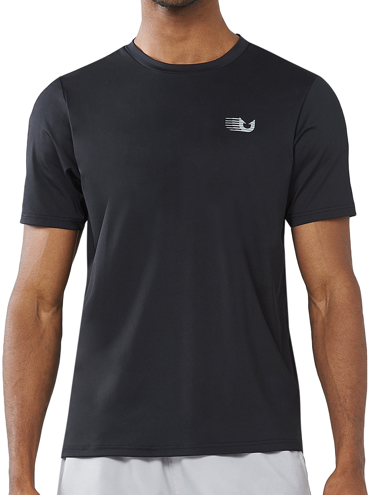 Men's Workout Sweat Wicking Short Sleeve Shirts
