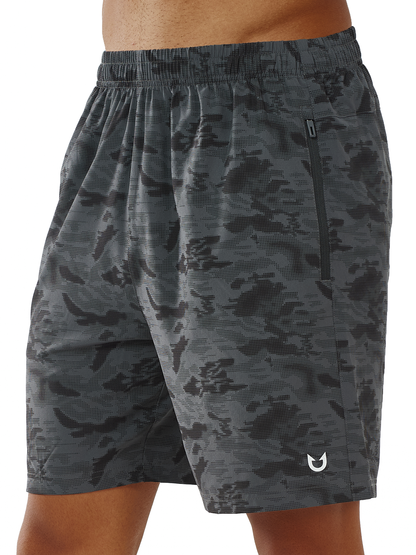 Men's Workout Sweat Shorts With Pockets Biker Cycling Shorts
