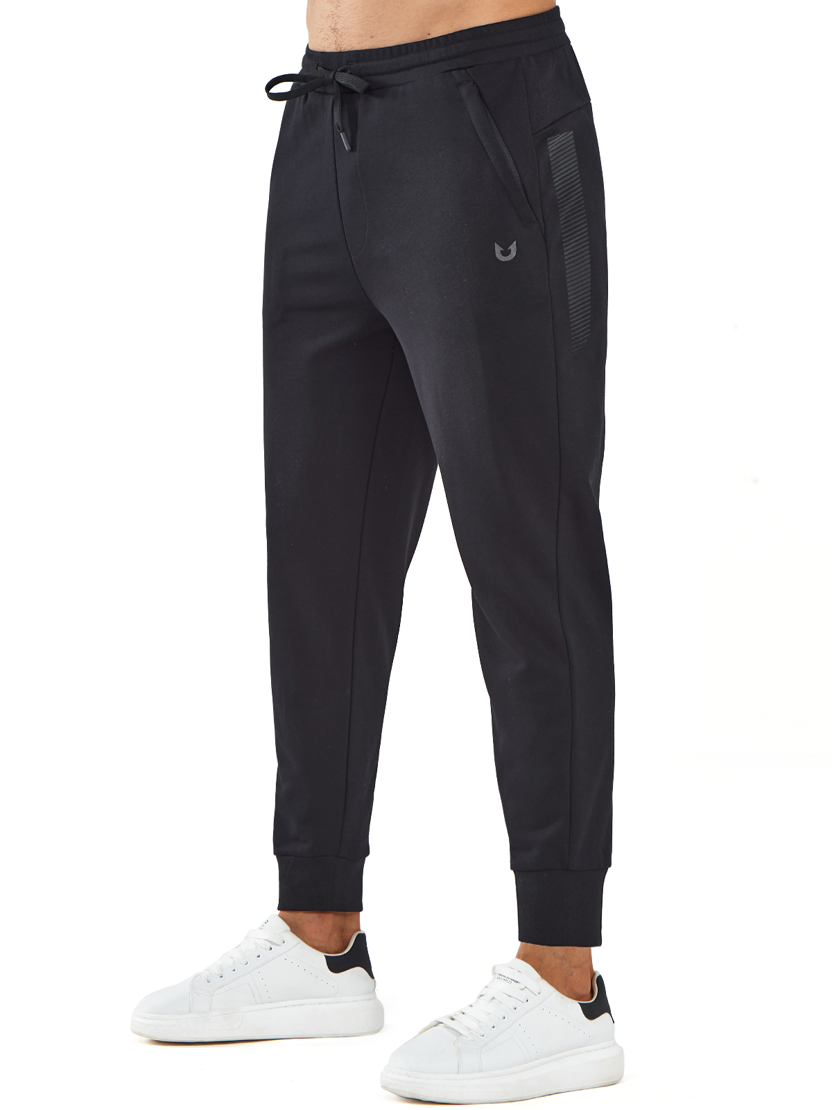 Men's Cotton Pants Spandex Running Athletic Works Sweatpants
