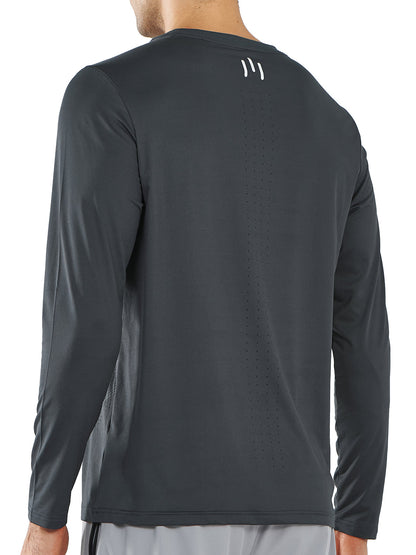 Men's Fishing Shirts Moisture Wicking Long Sleeve For Men