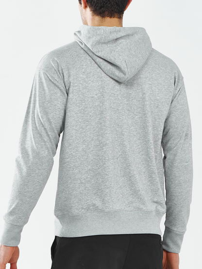 Men's Cotton Hoodies Drawstring Long Sleeve Casual Sweatshirts