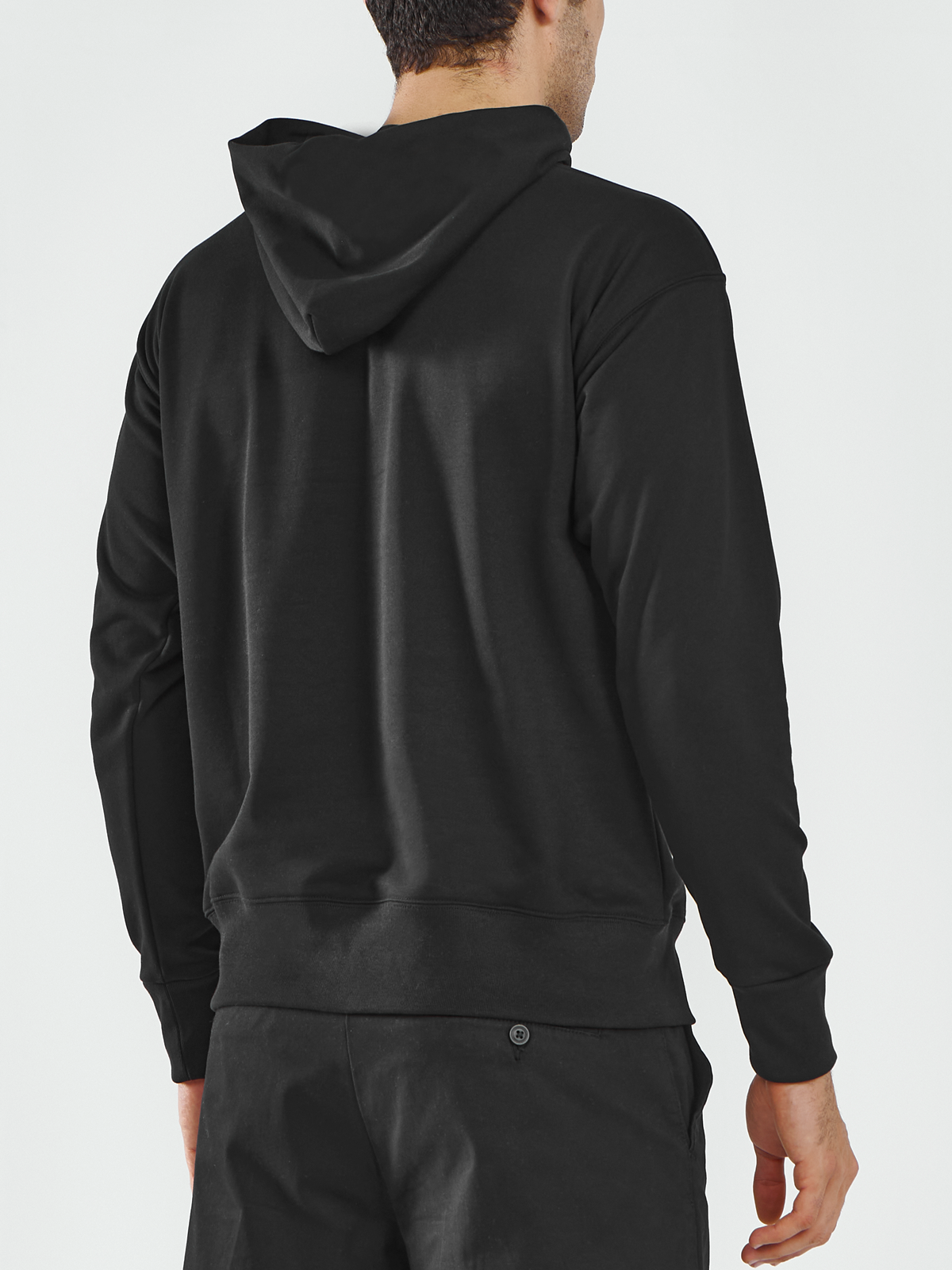 Men's Cotton Hoodies Drawstring Long Sleeve Casual Sweatshirts