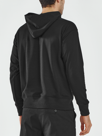 Men's Cotton Hoodies Drawstring Long Sleeve Casual Sweatshirts