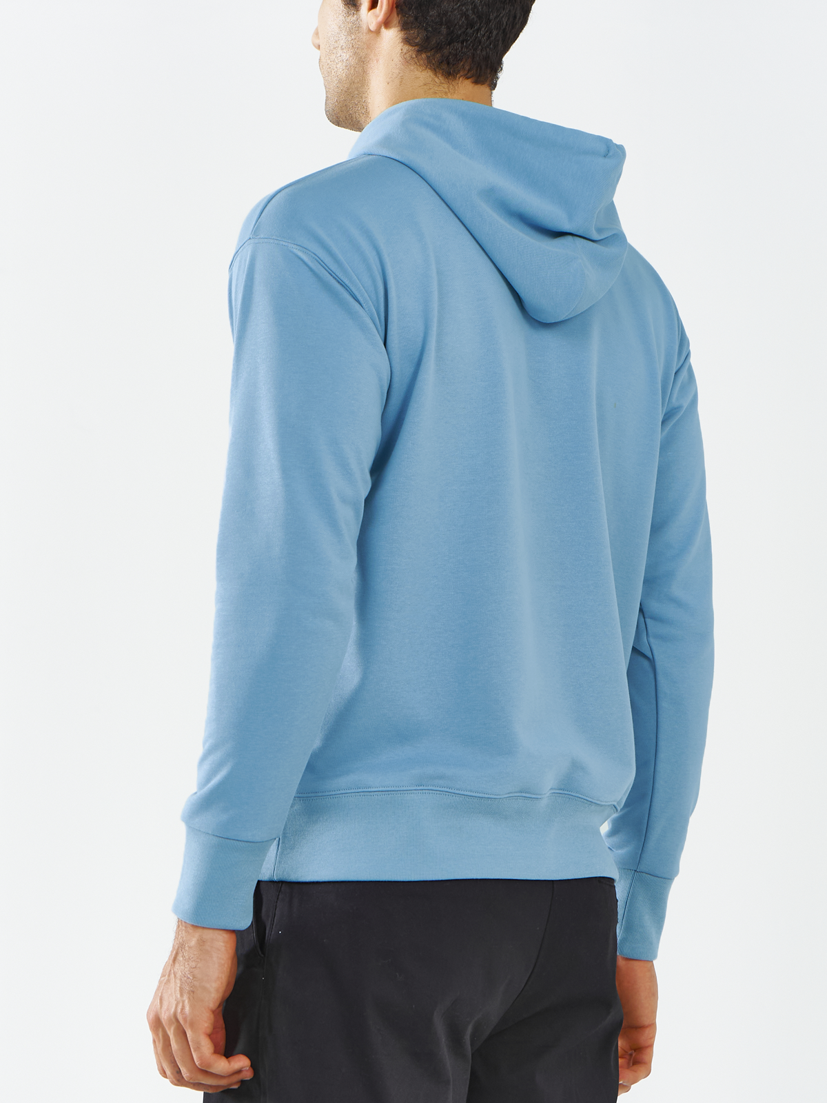 Men's Cotton Hoodies Drawstring Long Sleeve Casual Sweatshirts