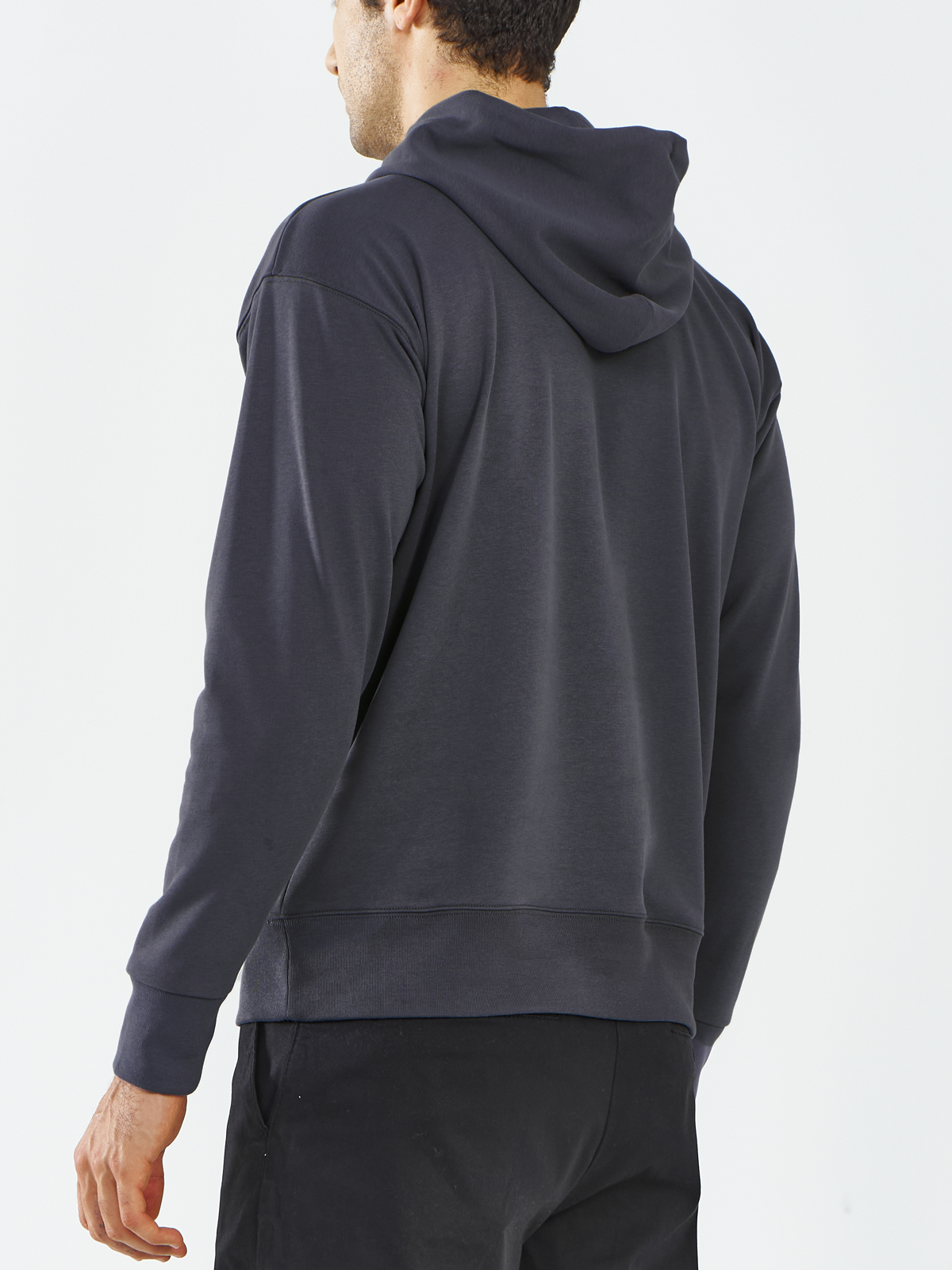 Men's Cotton Hoodies Drawstring Long Sleeve Casual Sweatshirts