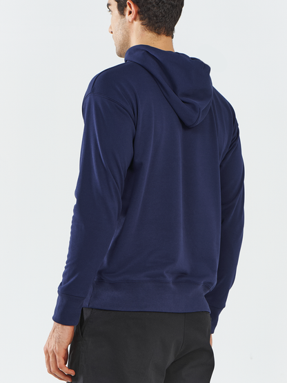 Men's Cotton Hoodies Drawstring Long Sleeve Casual Sweatshirts