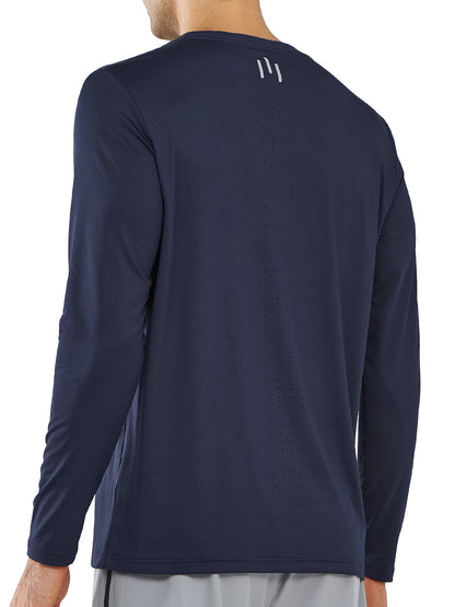 Men's Fishing Shirts Moisture Wicking Long Sleeve For Men