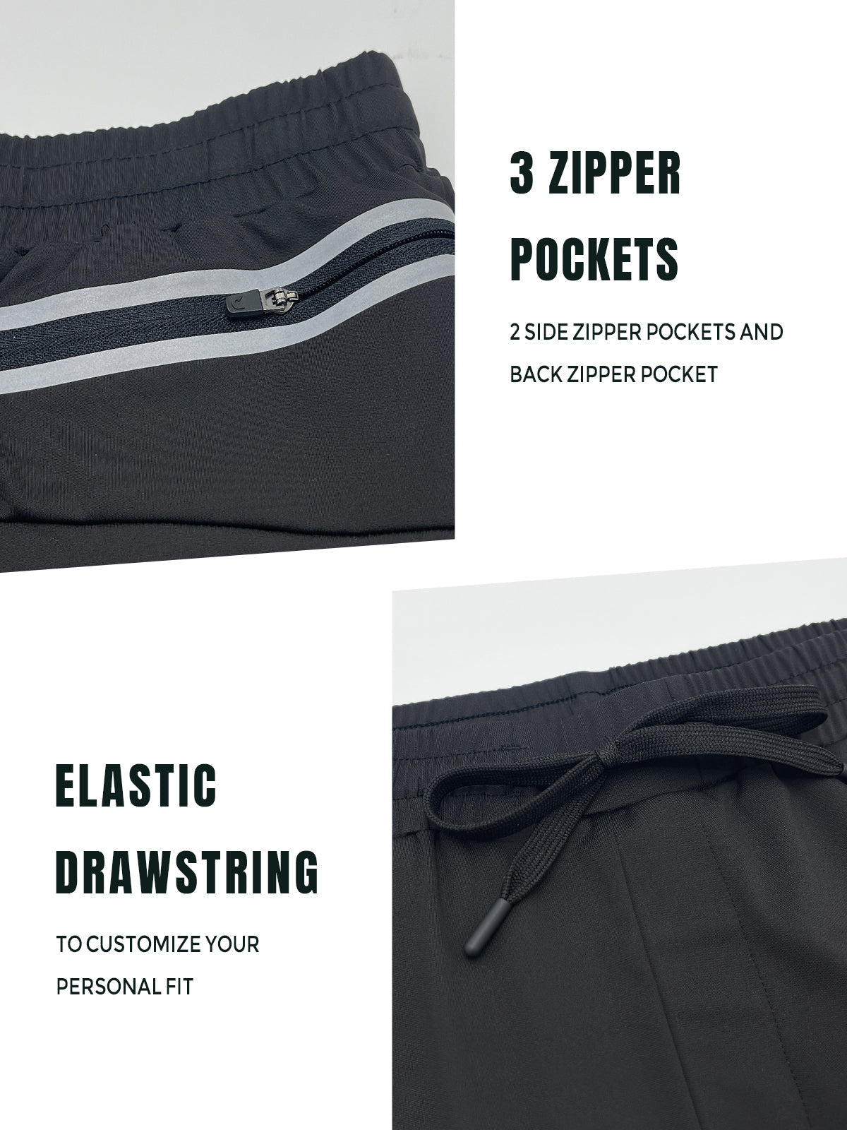 Men's Running Pants Athletic Workout Lightweight Sweatpants