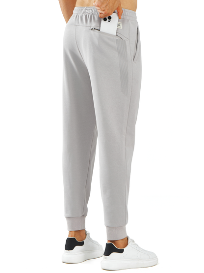 Men's Cotton Pants Spandex Running Athletic Works Sweatpants