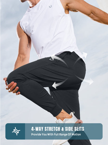 Men's Running Pants Athletic Workout Lightweight Sweatpants
