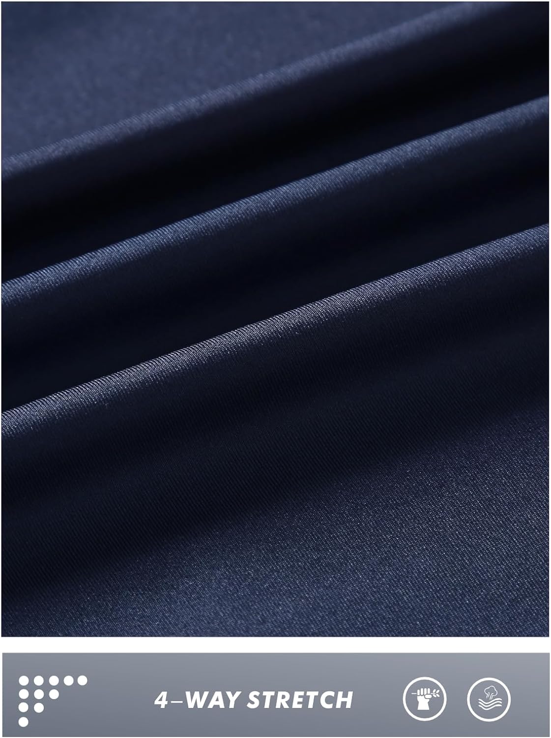Men's Gym Performance Shirts with Vents on Side Breathable