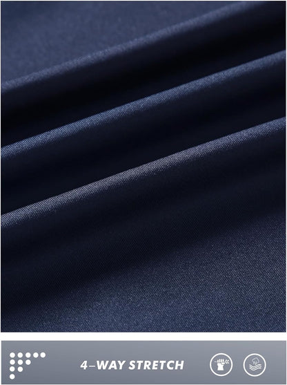 Men's Gym Performance Shirts with Vents on Side Breathable