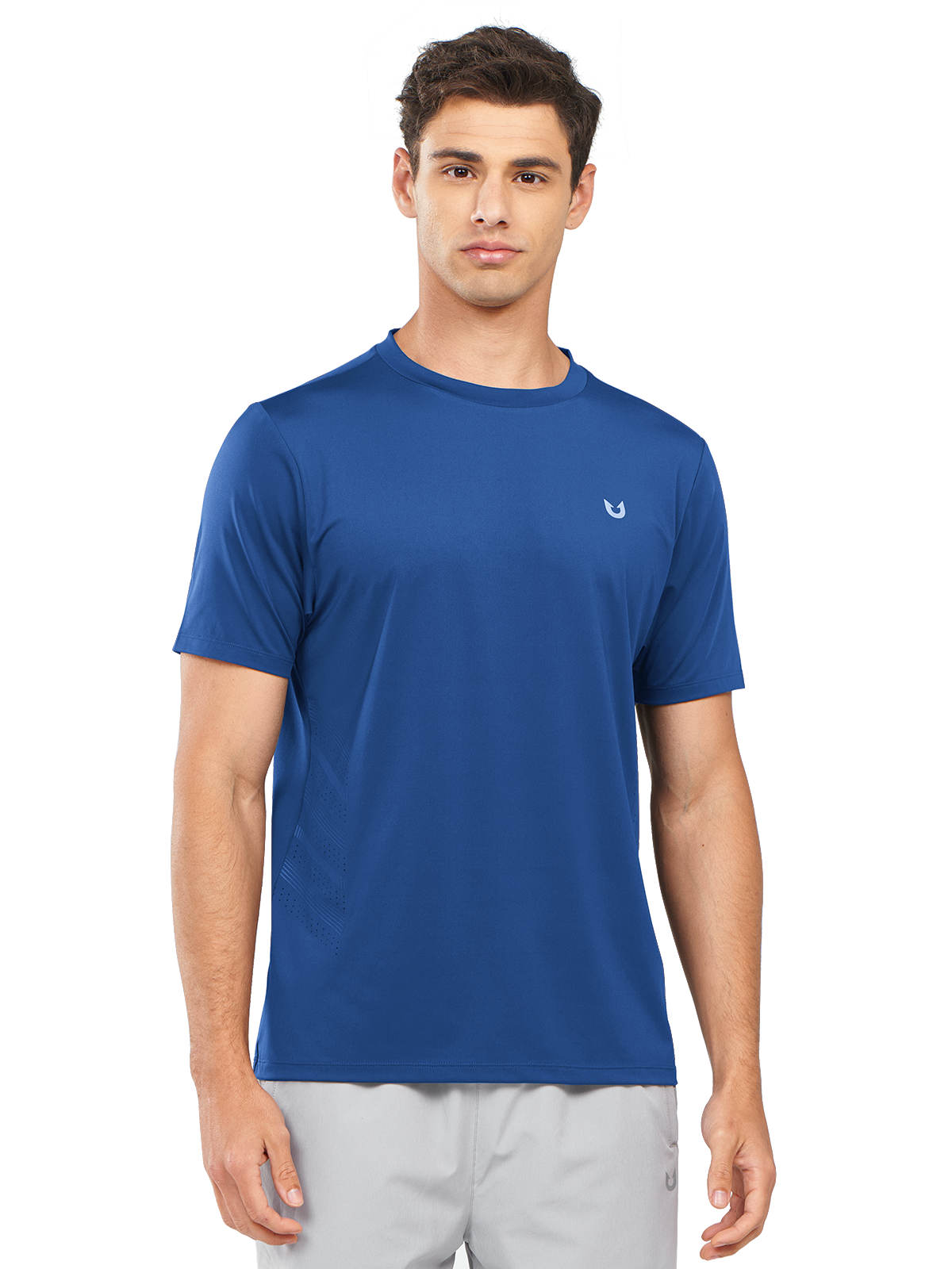 Men's Gym Performance Shirts with Vents on Side Breathable