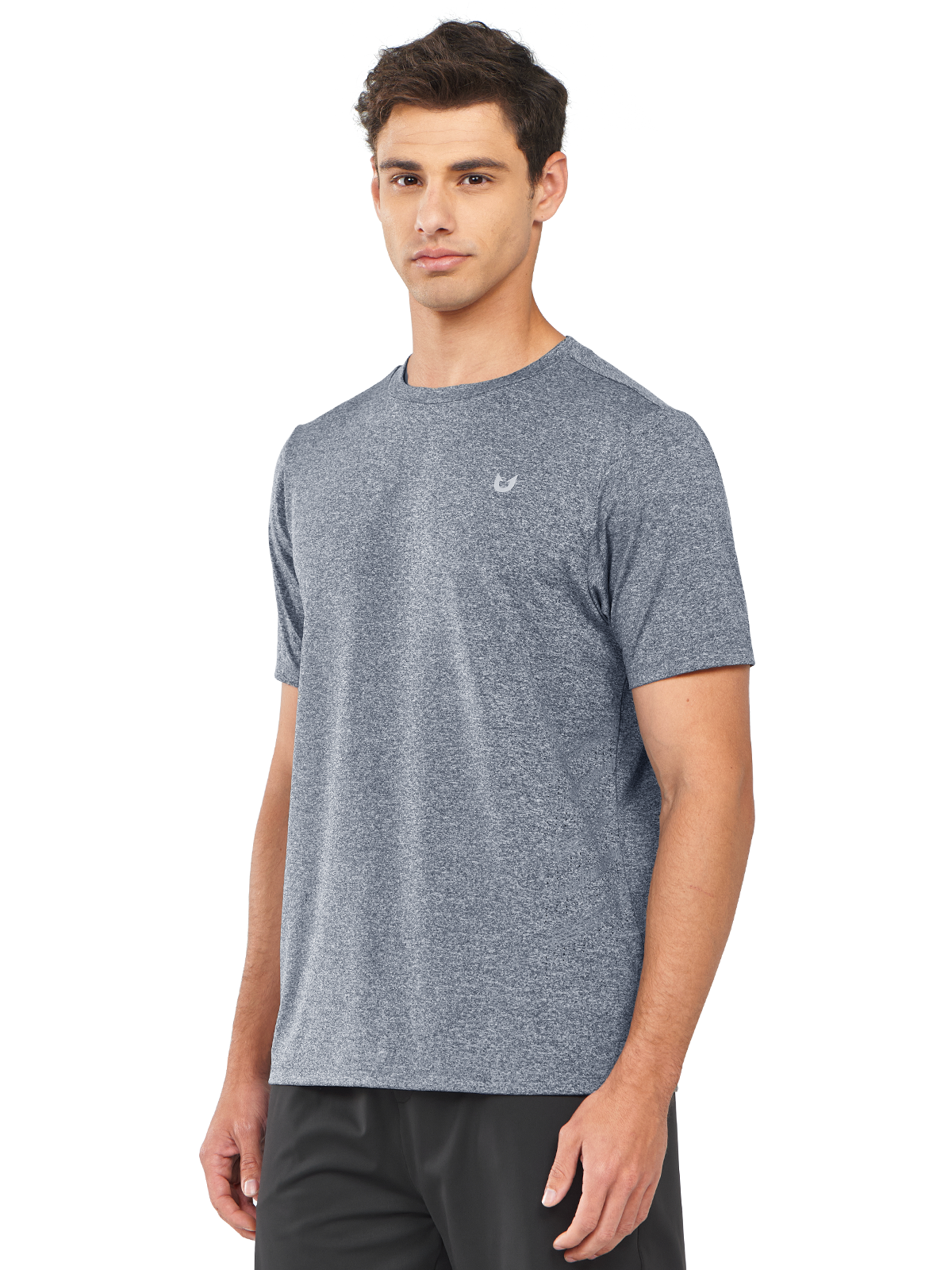 Men's Gym Performance Shirts with Vents on Side Breathable