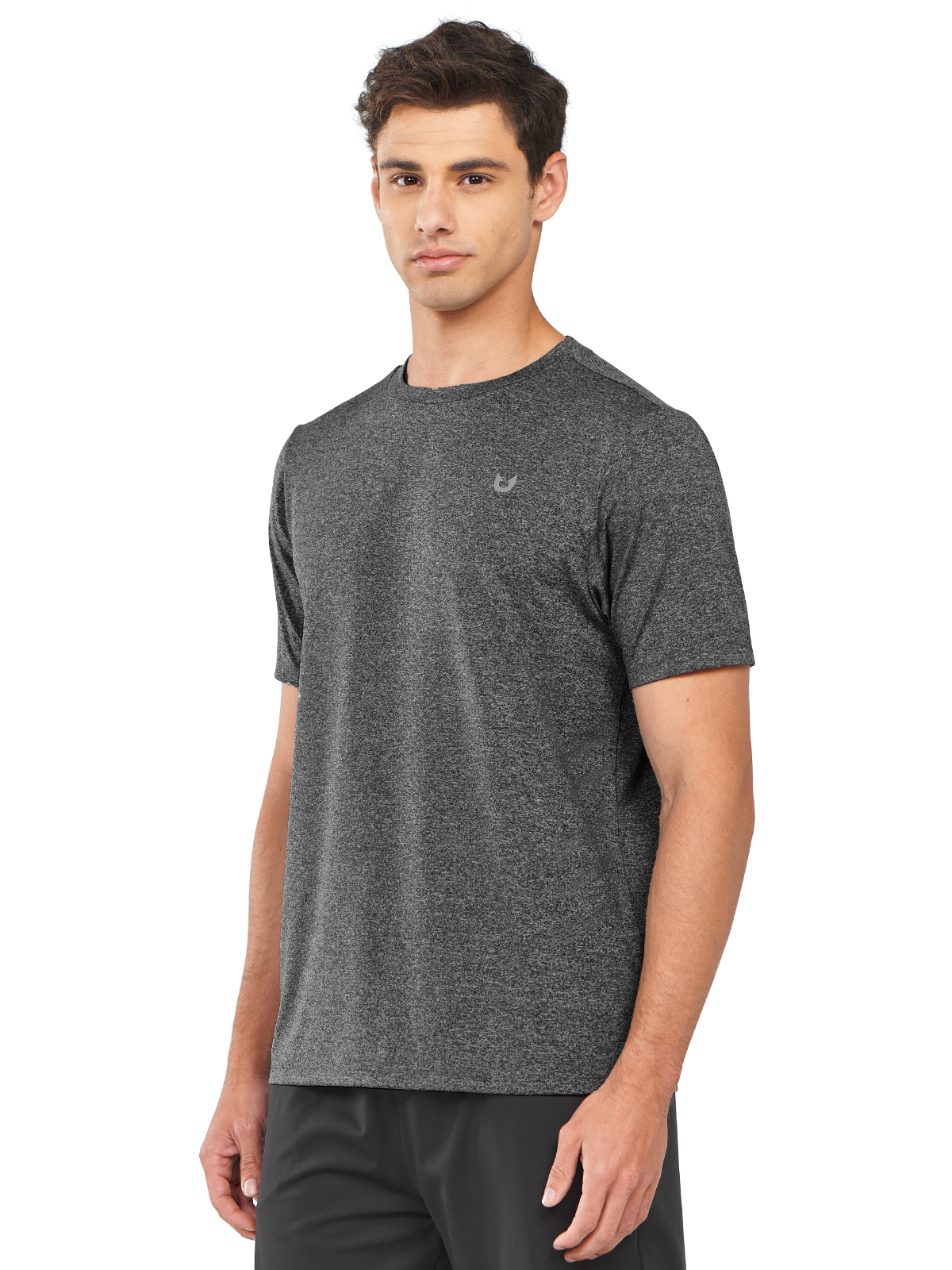 Men's Gym Performance Shirts with Vents on Side Breathable